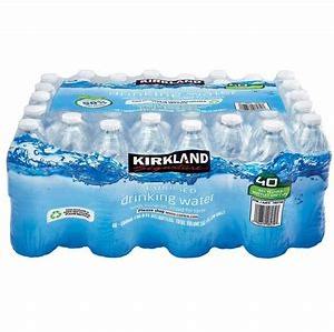 Kirkland Signature Purified Drinking Water. 16.9 oz. 40/case.