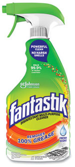 Fantastik® Disinfectant Multi-Purpose Cleaner in Spray Bottle. 32 oz. Fresh Scent. 8/Carton.