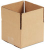 A Picture of product UFS-12128 General Supply Fixed-Depth Kraft Shipping Boxes, Regular Slotted Container (RSC). 12 X 12 X 8 in. Brown. 25/Bundle.