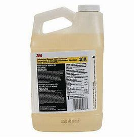 3M™ Disinfectant Cleaner RCT Concentrate 40A, 0.5 gal. 4/Case.