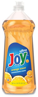 Joy® Ultra Orange Dishwashing Liquid. 30 oz. Orange. 10 bottles/carton.