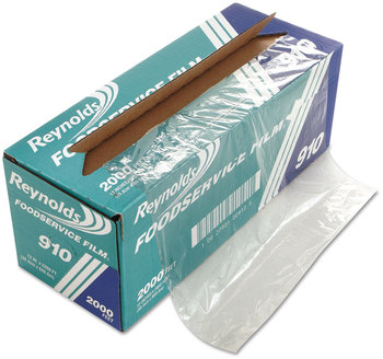Reynolds Wrap® PVC Film with Cutter Box, 12" x 2000 ft, Clear