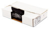 A Picture of product BWK-510 Boardwalk® Linear Low Density Can Liners, 16 gal, 1 mil, 24 x 32, Black, 15 Bags Roll, 10 Rolls/Case