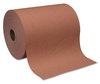 A Picture of product 871-129 goRag® Premium All Purpose DRC Roll Wipers.  10" x 250 Feet.  Orange Color.  6/Case