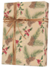 A Picture of product 969-486 Gift Wrap. 24 in. X 100 ft. Pine on Kraft Design.