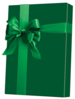 A Picture of product 964-562 Ultra Gloss Gift Wrap. 24 in X 417 ft. Forest Green.