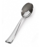 A Picture of product 967-144 Fineline Settings Silver Secrets Full Size Extra Heavy Spoons. Silver color. 600 spoons/case. Replaces 191-702