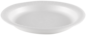 A Picture of product RYM-PFR901F Foam Dinnerware, 9" White Dinner Plate, 1-Compartment, Unlaminated, 125/Pack, 500/Bag (Ships in Bags)