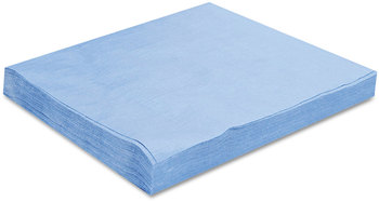 HOSPECO® Sontara EC® Engineered Cloths. 12 X 12 in. Blue. 100/pack, 10 packs/case.