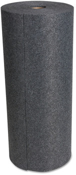 HOSPECO® SureGrip Indoor/Outdoor Absorbent Adhesive Floor Mat. 34 in X 100 ft. Gray.