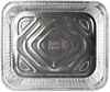 A Picture of product DPK-FS4300100 Durable Packaging Aluminum Steam Table Pans, Half Size, Shallow, 12.75 x 10.38 x 1.69, 35 Gauge, 100/Carton