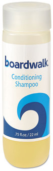 Boardwalk® Conditioning Shampoo. 0.75 oz. Floral Fragrance. 288 bottles/carton.