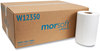 A Picture of product MOR-W12350 Morcon Tissue Morsoft® Universal Roll Towels, 8" x 350 ft, White, 12 Rolls/Case