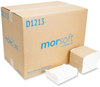 A Picture of product MOR-D1213 Morcon Tissue Morsoft® Dispenser Napkins, 1-Ply, 11.5 x 13, White, 250/Pack, 24 Packs/Case