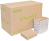A Picture of product MOR-5050VN Morcon Tissue Valay® Interfolded Napkins, 1-Ply, 6.3 x 8.85, Kraft, 6,000/Case