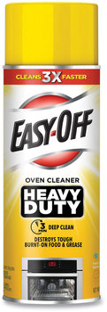 EASY-OFF® Heavy Duty Oven Cleaner, Fresh Scent, Foam, 14.5 oz Aerosol Spray, 6/Case