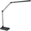 A Picture of product ALE-LED908B Alera® Adjustable LED Desk Lamp 3.25w x 6d 21.5h, Black