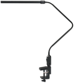 Alera® LED Desk Lamp With Interchangeable Base Or Clamp 5.13w x 21.75d 21.75h, Black