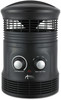 A Picture of product ALE-HEFF360B Alera® 360° Circular Fan Forced Heater 360 Deg 750 W, 8 x 12, Black