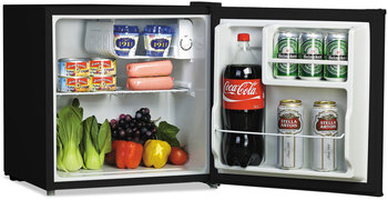 Alera™ 1.6 Cu. Ft. Refrigerator with Chiller Compartment Black