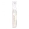 A Picture of product RJS-E176015 Medium Weight School Cutlery Kit Polypro Spork Milk Straw 5.75" Napkin 1000 / cs