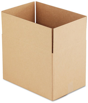 United Facility Supply Corrugated Fixed-Depth Shipping Boxes, Regular Slotted Container (RSC). 18 X 12 X 12 in. Brown Kraft. 25/bundle.