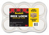 A Picture of product MMM-39506 Scotch® Box Lock™ Shipping Packaging Tape 3" Core, 1.88" x 54.6 yds, Clear, 6/Pack
