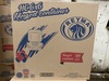 A Picture of product RYM-CNH Foam Hinged Lid Container, Hamburger Container, 6" x 6", White Color, 125 Pieces/Pack, 500/Case