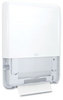 A Picture of product WAU-552530 Tork PeakServe® Mini Continuous Hand Towel Dispenser. 19.3 X 14.4 X 4 in. White.