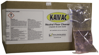 Kaivac Neutral Floor Cleaner. 8 oz. 30 count.