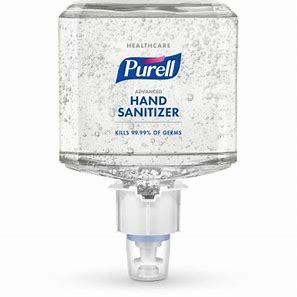 PURELL® Advanced Hand Sanitizer Gel 1200 mL Refill for PURELL® ES4 Push-Style Hand Sanitizer Dispensers 2/Case