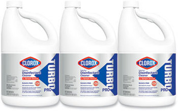 Clorox® Turbo Pro™ Disinfectant Cleaner for Sprayer Devices. 121 oz. 3 bottles/carton.