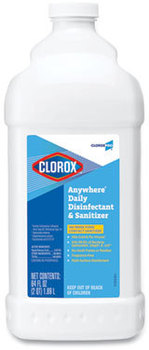 Clorox® Anywhere Daily Disinfectant and Sanitizer. 64 oz. 6 bottles/carton.