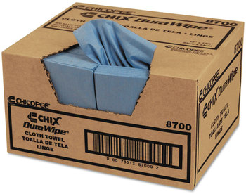 Chicopee® VeraClean® Critical Cleaning Wipes, Smooth Texture, 1/4 Fold, 12 x 13, Blue, 400/Carton