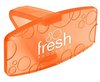 A Picture of product 968-442 Fresh Products Eco Bowl Clip Deodorizer. 4 X 2 X 2 in. Orange. Mango scent. 12 Clips/Box, 72 Clips/Case