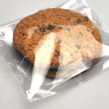 Polypropylene Lip and Tape Cookie Bag, 5" x 5" + 1" BG + 1.5" LP, 1.50 Mil, 1,000/Case