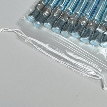 Polypropylene Pull-Tite Drawstring Bag, 15" x 18", 1.50 Mil, 1,000/Case