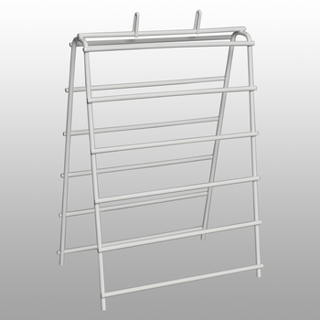 Wire Saddle Pack Stand, 6" x 6.25" x 11.75", 1 Stand