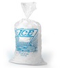 A Picture of product 964-829 Printed Metallocene Ice Bag on Wicket Dispenser, 8 lb., 11" x 20", 1.50 Mil, 1,000/Case