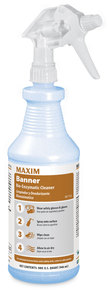 Maxim® Banner Bio-Enzymatic Cleaner, Fresh Scent, 32 oz Bottle, 6/Carton