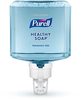 A Picture of product GOJ-777202 PURELL® Healthcare HEALTHY SOAP® Gentle & Free Foam Refills for PURELL® ES8 Soap Dispensers. 1200 mL. 2 Refills/Case.
