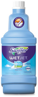 Swiffer® WetJet® WetJet System Cleaning-Solution Refill, Fresh Scent, 1.25 L Bottle, 4/Case