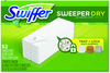 A Picture of product PGC-81216 Swiffer® Dry Refill Cloths. 10.4 X 8 in. White. Unscented. 52/box, 3 boxes/case.