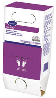 Diversey™ Carefree Floor Finish, Liquid, 2.55 L Bag-in-Box, 6/Carton