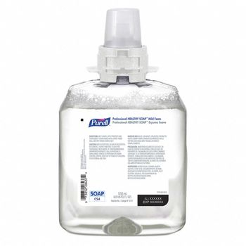 PURELL® HEALTHY SOAP® Mild Foam Hand Soap for CS4 Dispensers. 1250 mL. 4/case.