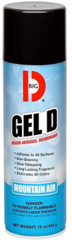 Gel D Viscid Aerosol Deodorant. 15 oz. Mountain Air. 12/case.