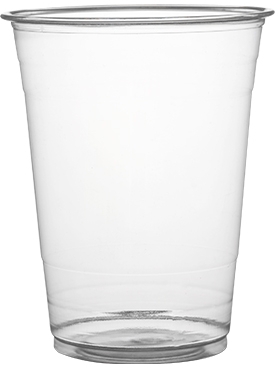Solo Disposable Plastic Cups, Clear, 18oz, 25 Count 