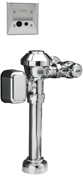 Hardwired Automatic Sensor Flush Valve for Water Closets, 1.28 Gallon, with In-Wall Sensor
