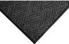 A Picture of product MAM-296180 Waterhog™ Diamondcord Interior Scraper/Wiper Mat with Smooth Back. 3 X 5 ft. Charcoal.