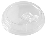 Super Sips PET Strawless Sip Lids for 12-24 oz. cups. 98 mm. Clear. 50 cups/bag, 20 bags/case.